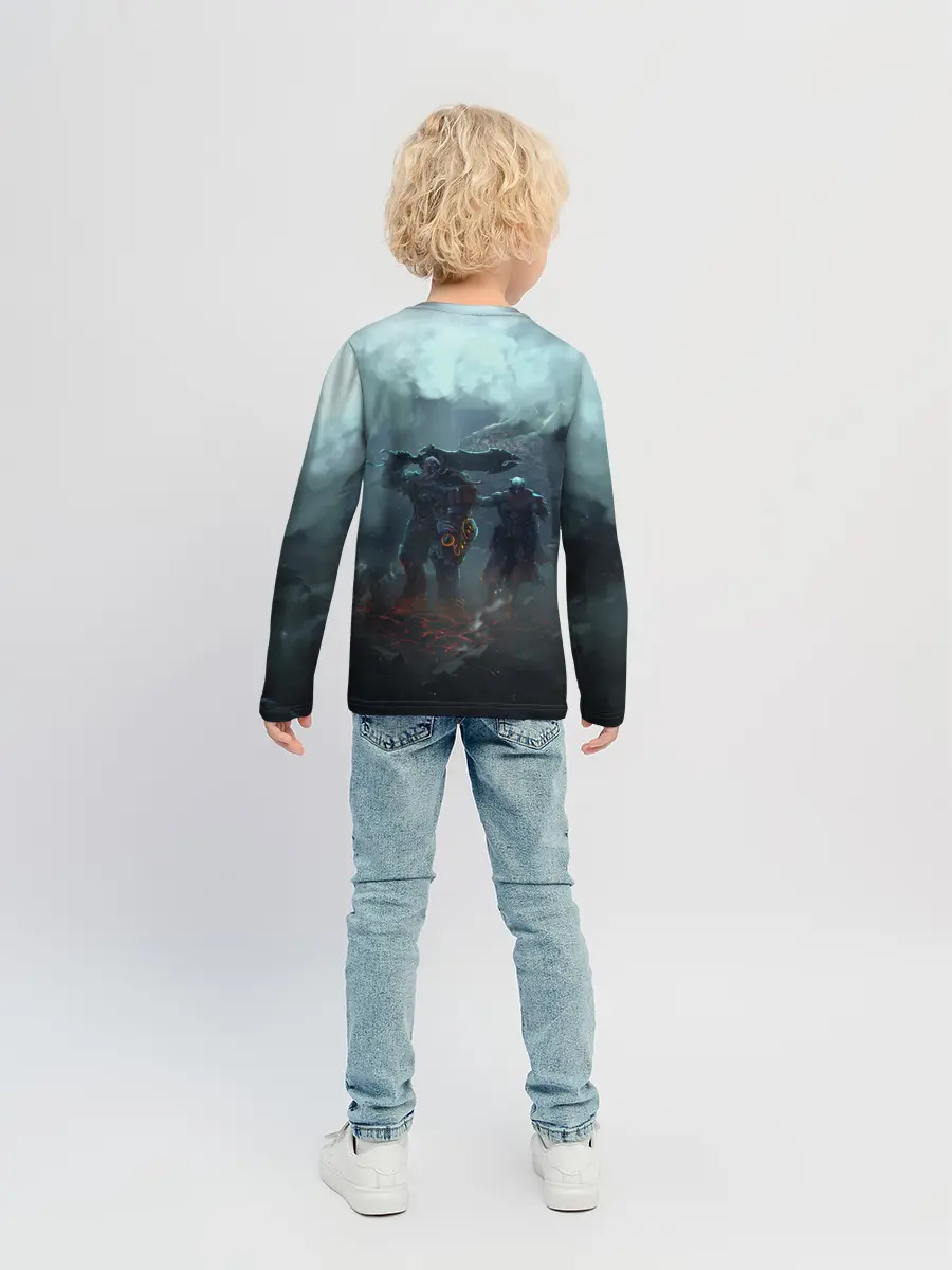 Детский лонгслив / Darksiders | Гнев Войны