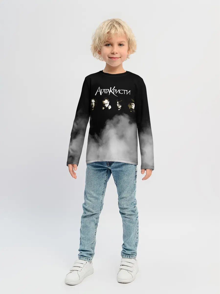 Детский лонгслив / Агата Кристи группа