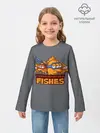 Детский лонгслив / Рыбы ниндзя