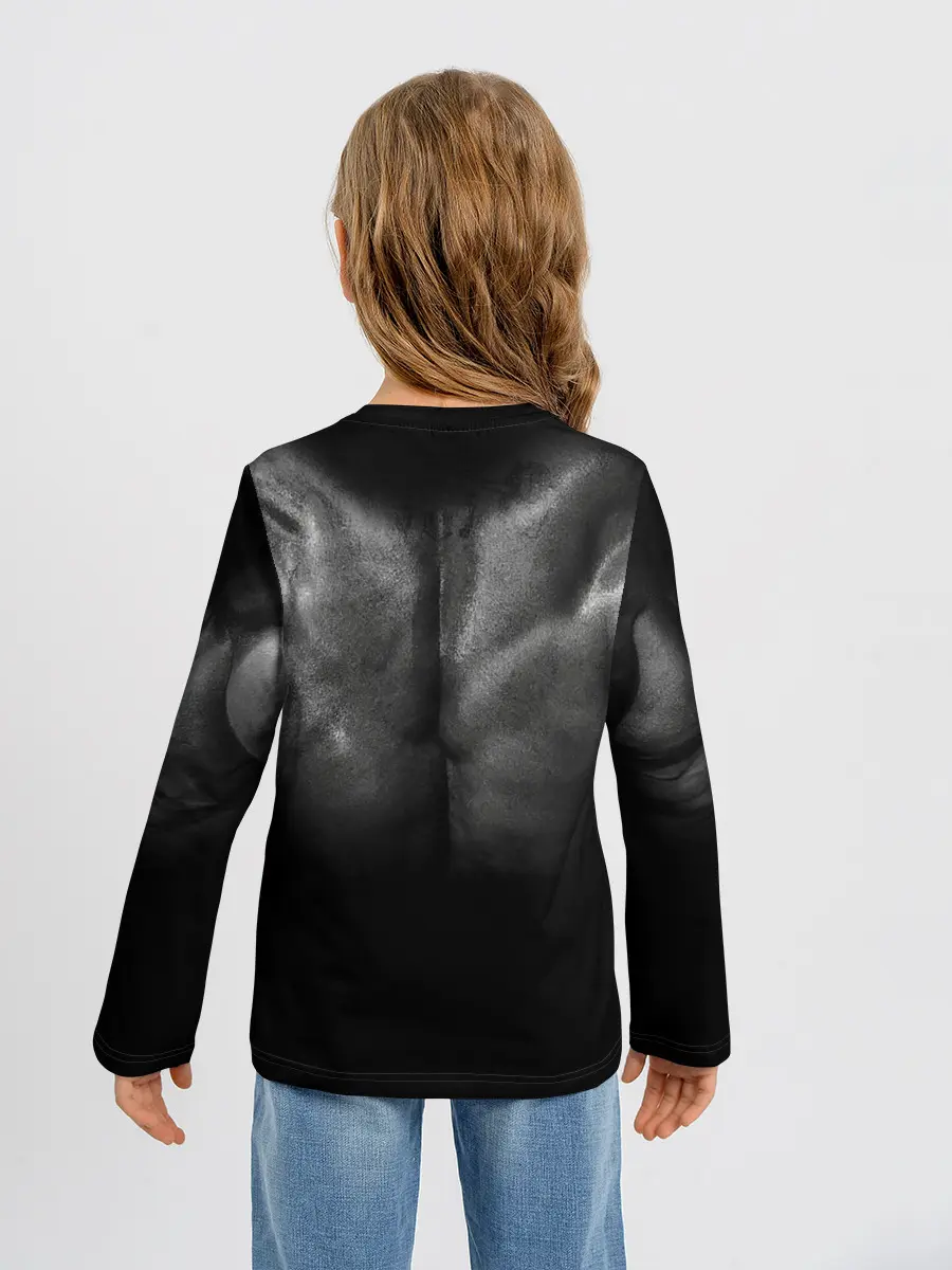 Детский лонгслив / Боль временна триумф вечен