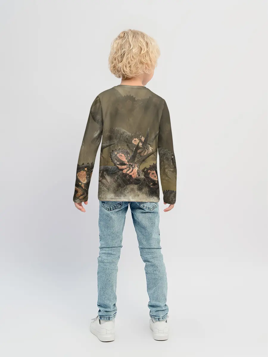 Детский лонгслив / Jurassic World | Мир Юрского Периода