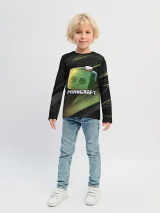 Детский лонгслив / MINECRAFT | МАЙНКРАФТ
