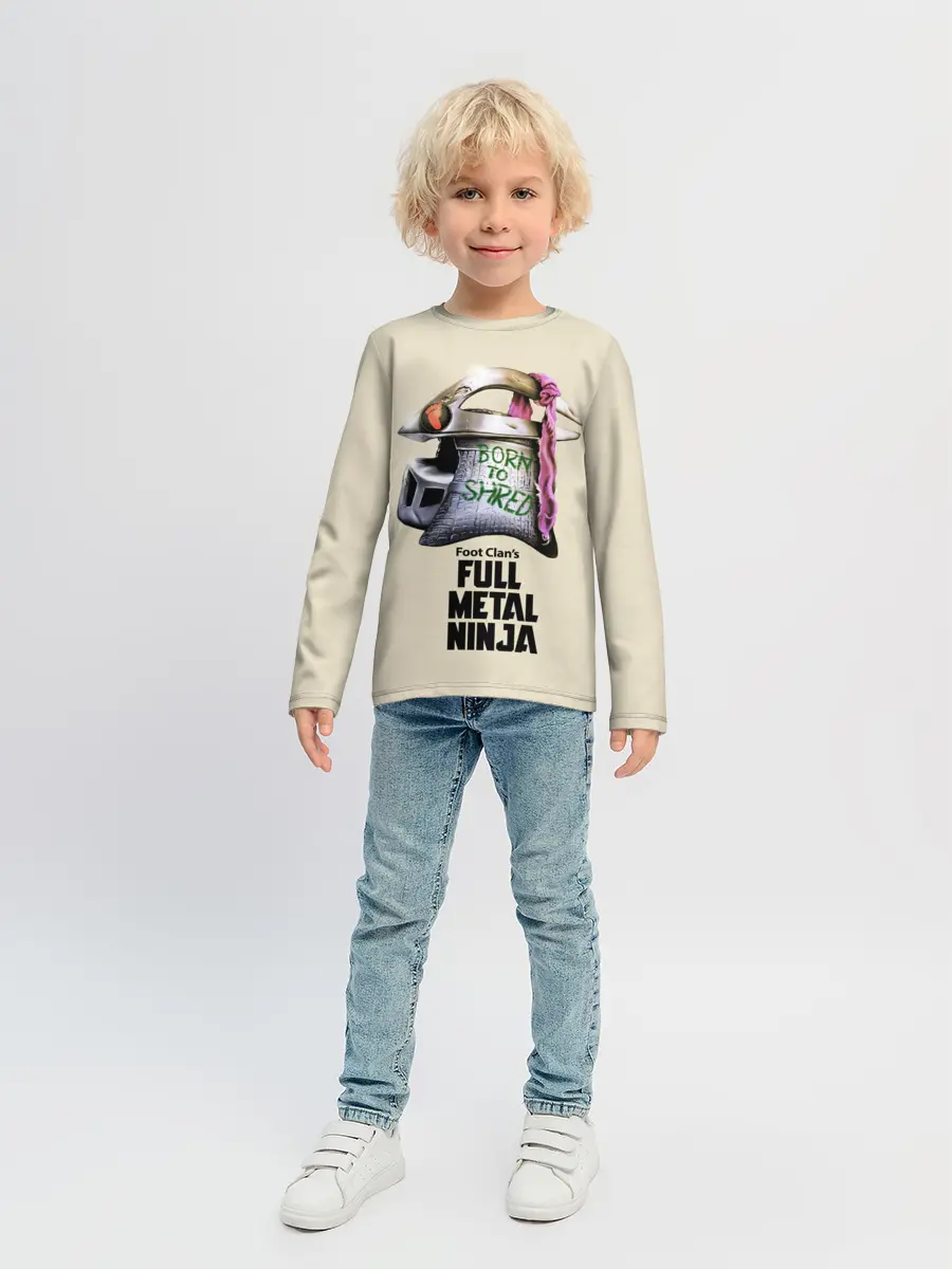 Детский лонгслив / Клан Ноги