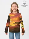 Детский лонгслив / АФРИКАНСКАЯ САВАННА