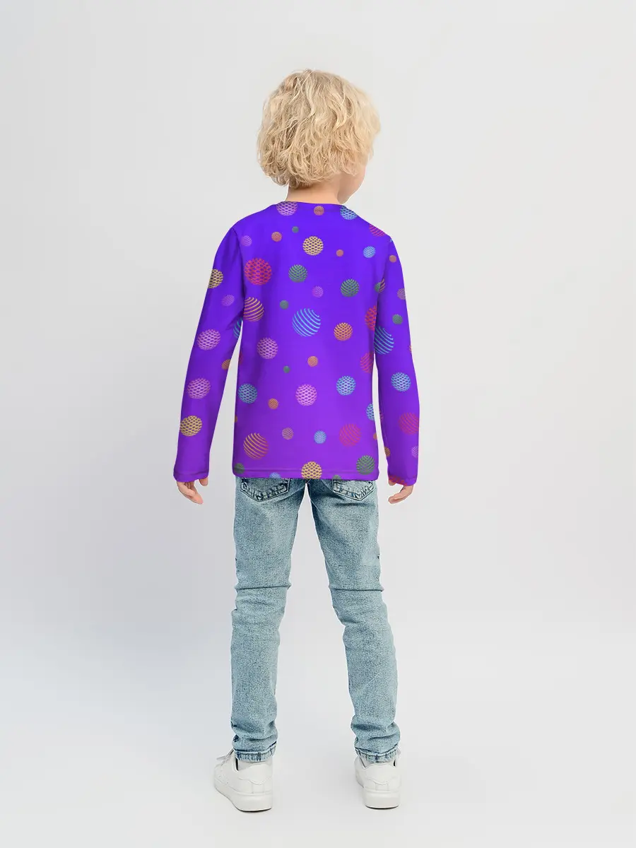 Детский лонгслив / Фантастические шары