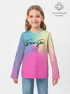 Детский лонгслив / Супер Стар
