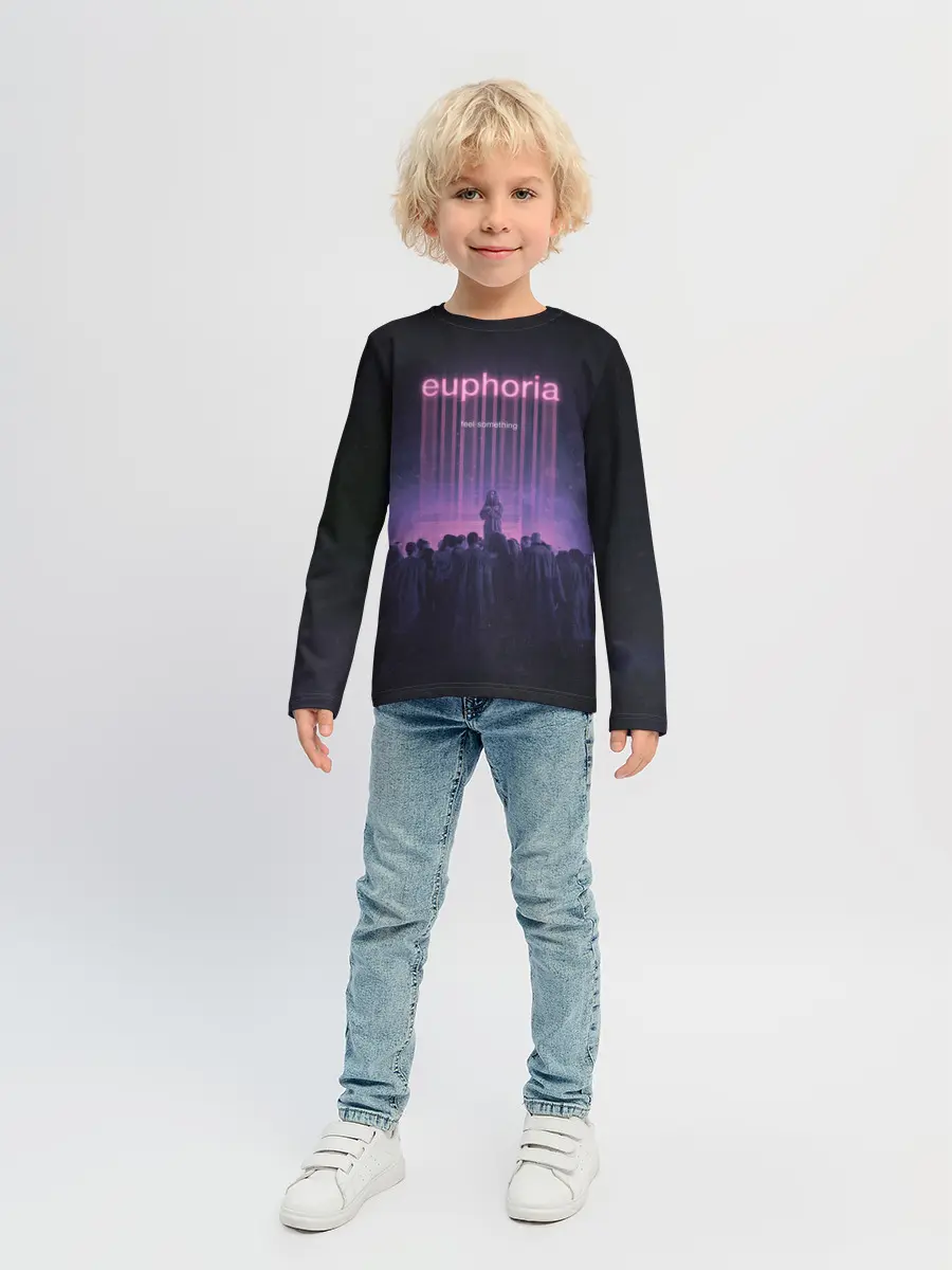 Детский лонгслив / Что-нибудь почувствуй