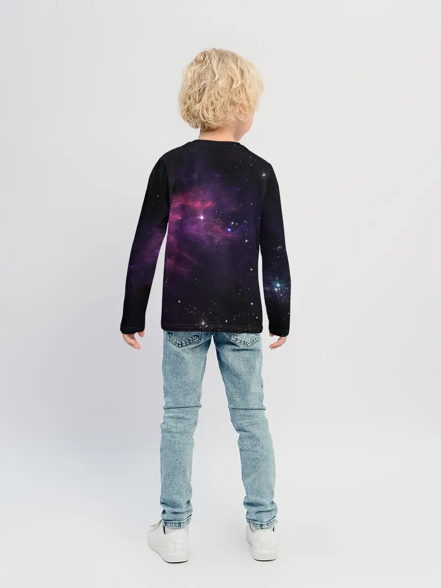 Детский лонгслив / Вселенная