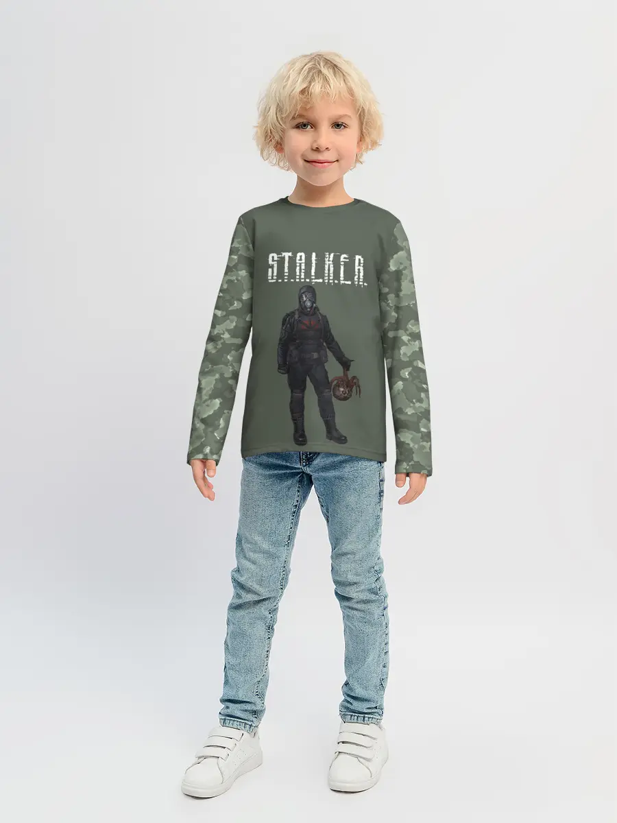 Детский лонгслив / S.T.A.L.K.E.R. | С.Т.А.Л.К.Е.Р