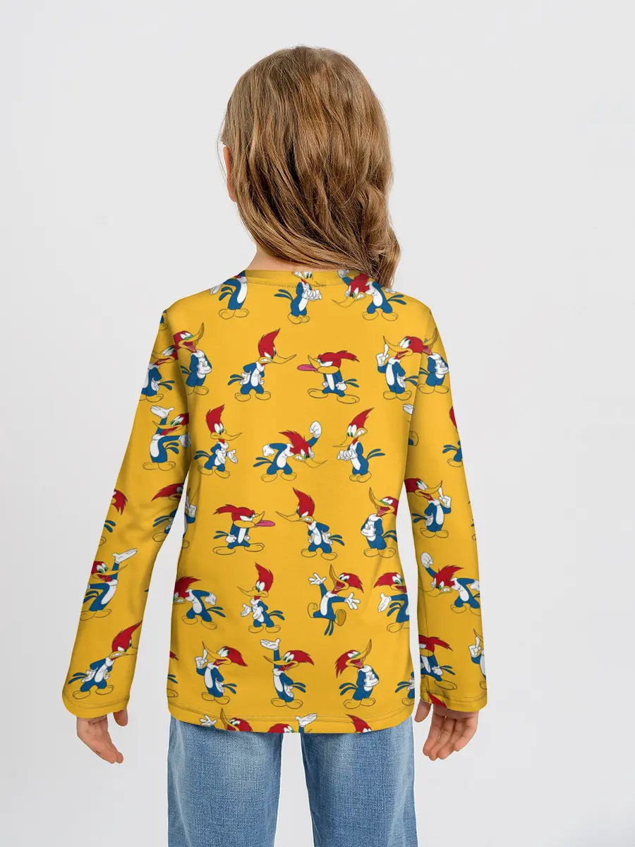 Детский лонгслив / Такой разный Дятел Вуди