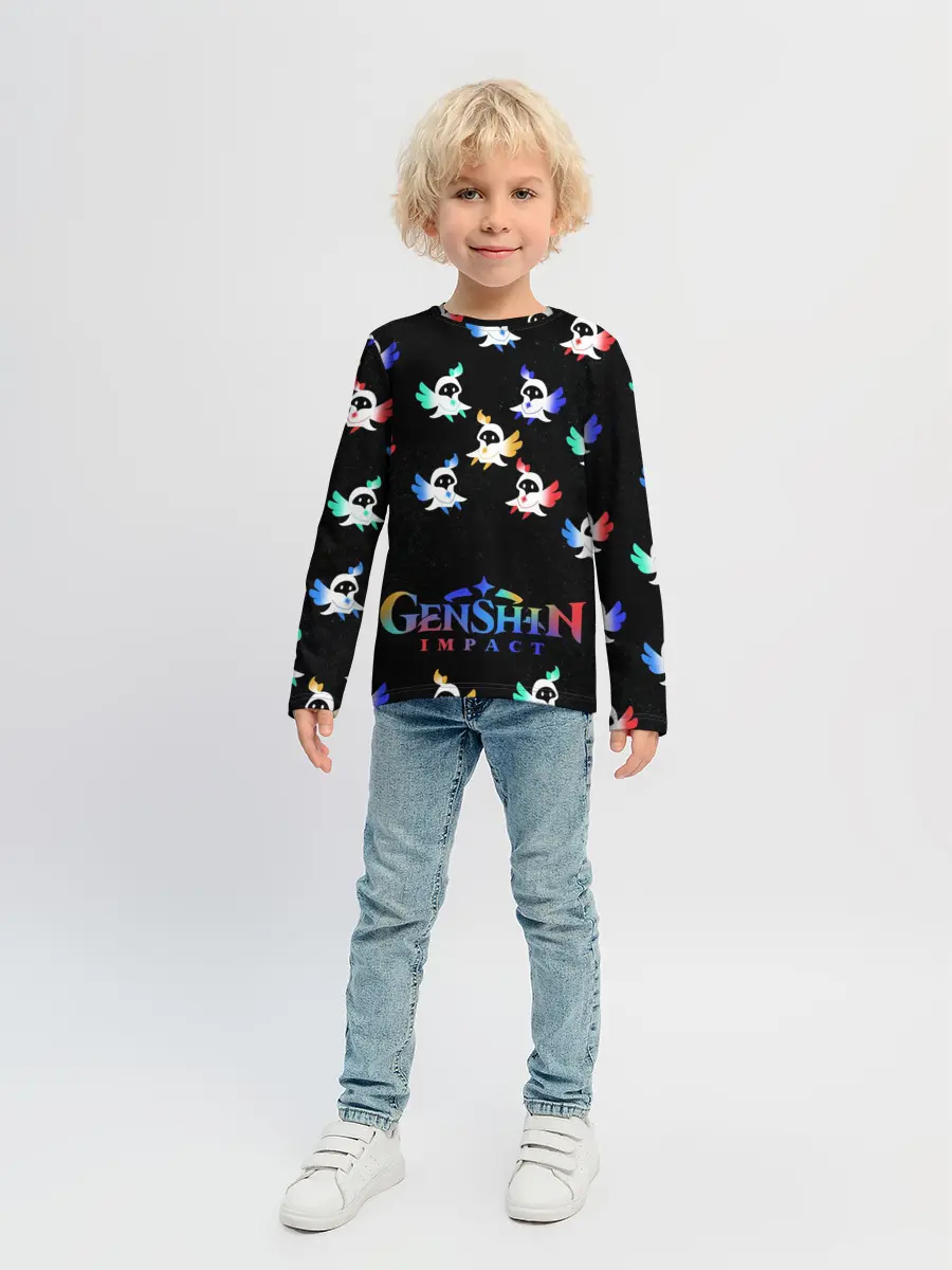 Детский лонгслив / ЭЛЕМЕНТЫ | ГЕНШИН