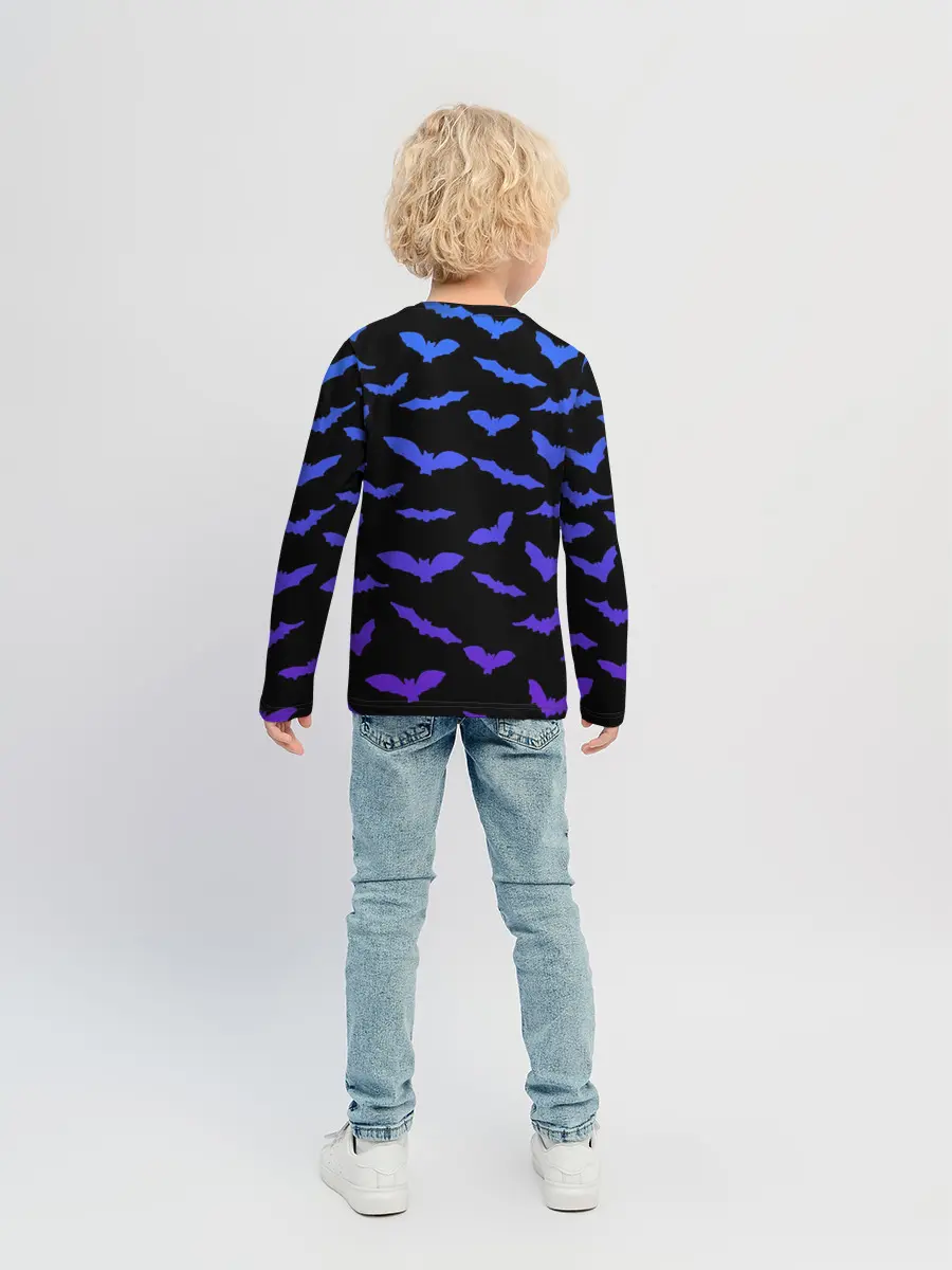 Детский лонгслив / Летучие хищники