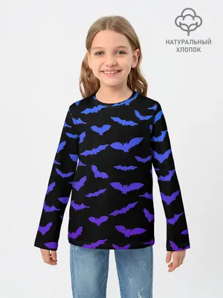 Детский лонгслив / Летучие хищники