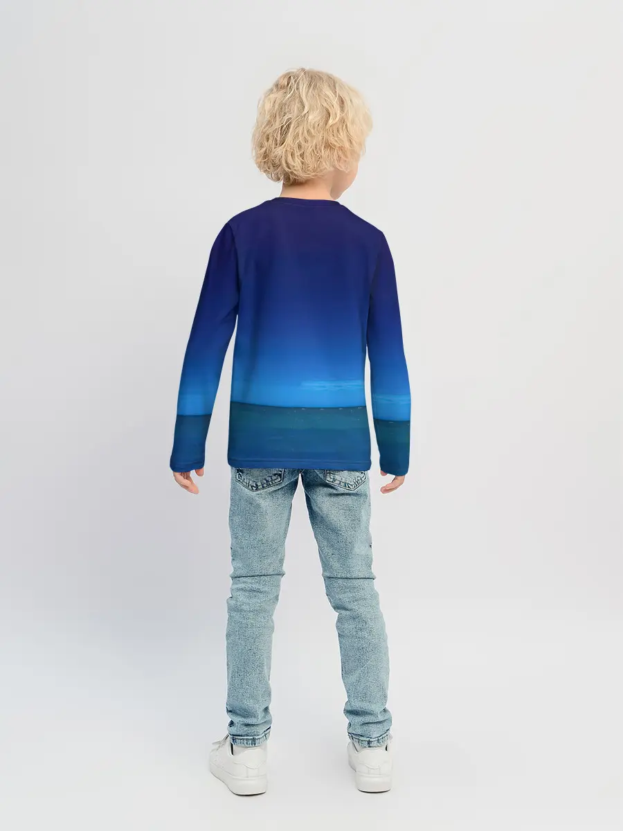 Детский лонгслив / Пикник - железные мантры