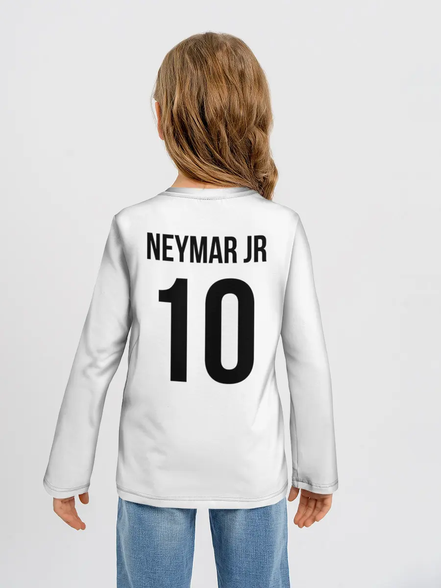 Детский лонгслив / Неймар ПСЖ