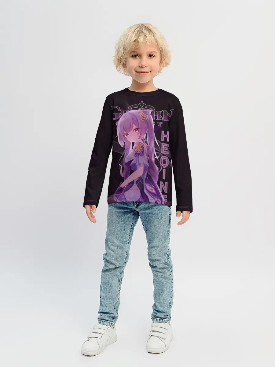 Детский лонгслив / Кэ Цин Геншин Импакт