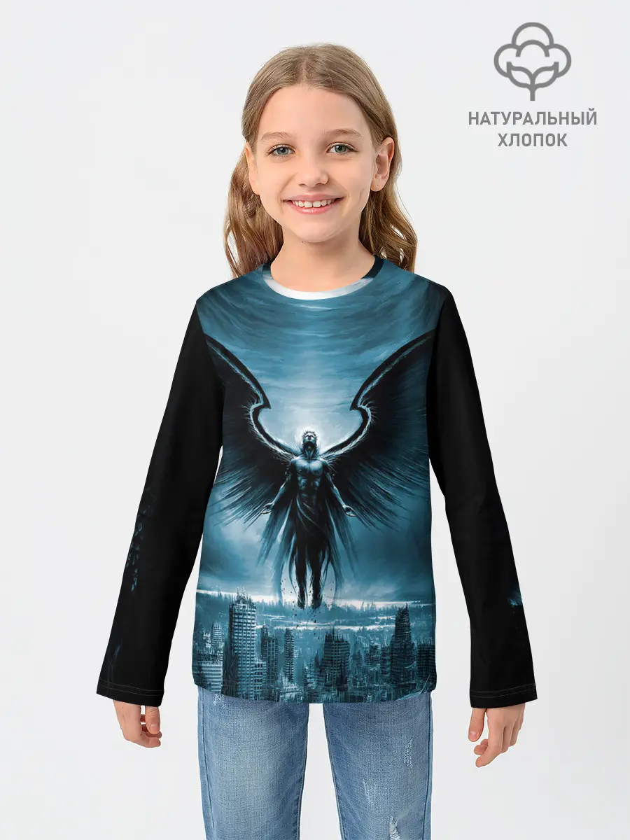 Детский лонгслив / Ангел