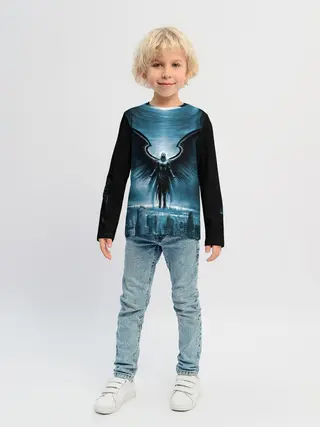 Детский лонгслив / Ангел