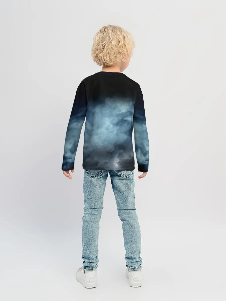 Детский лонгслив / Man фура