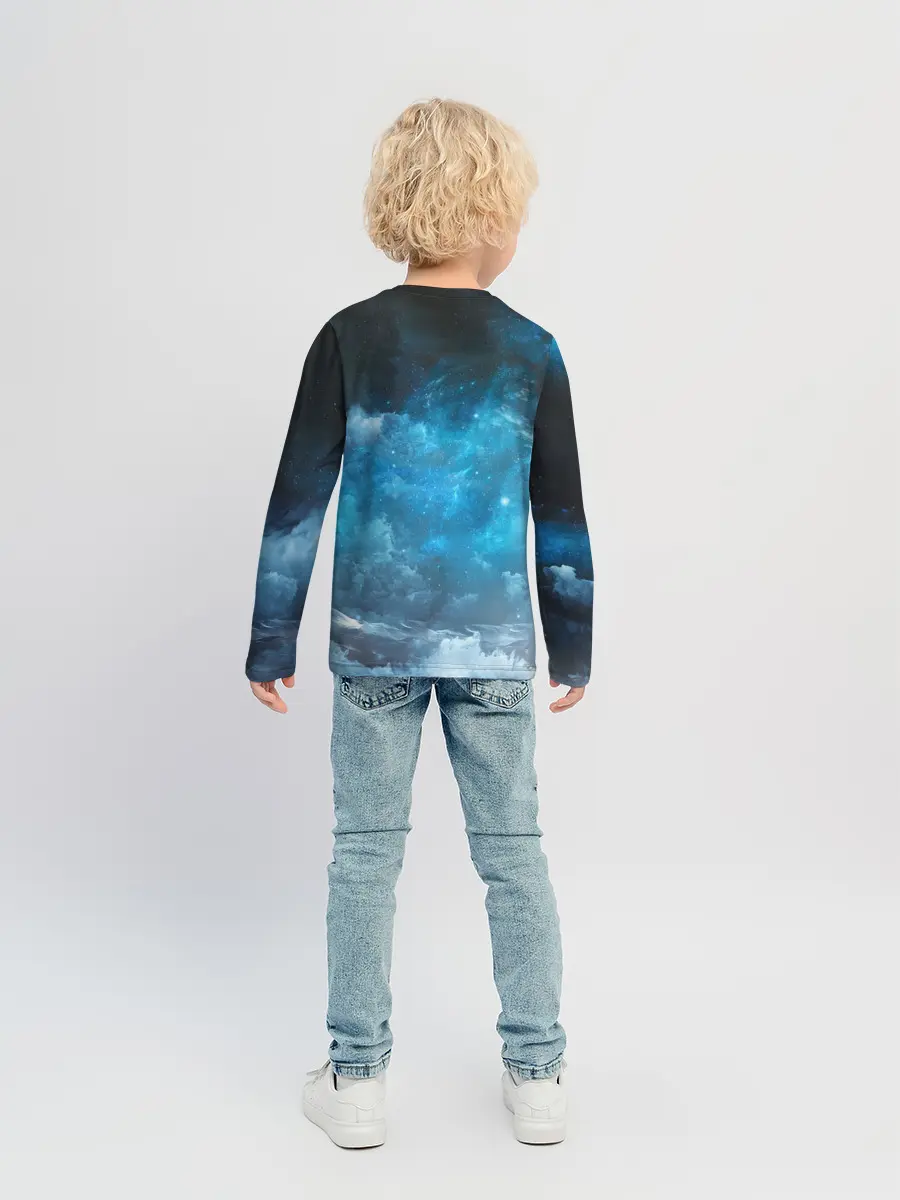 Детский лонгслив / Volvo truck