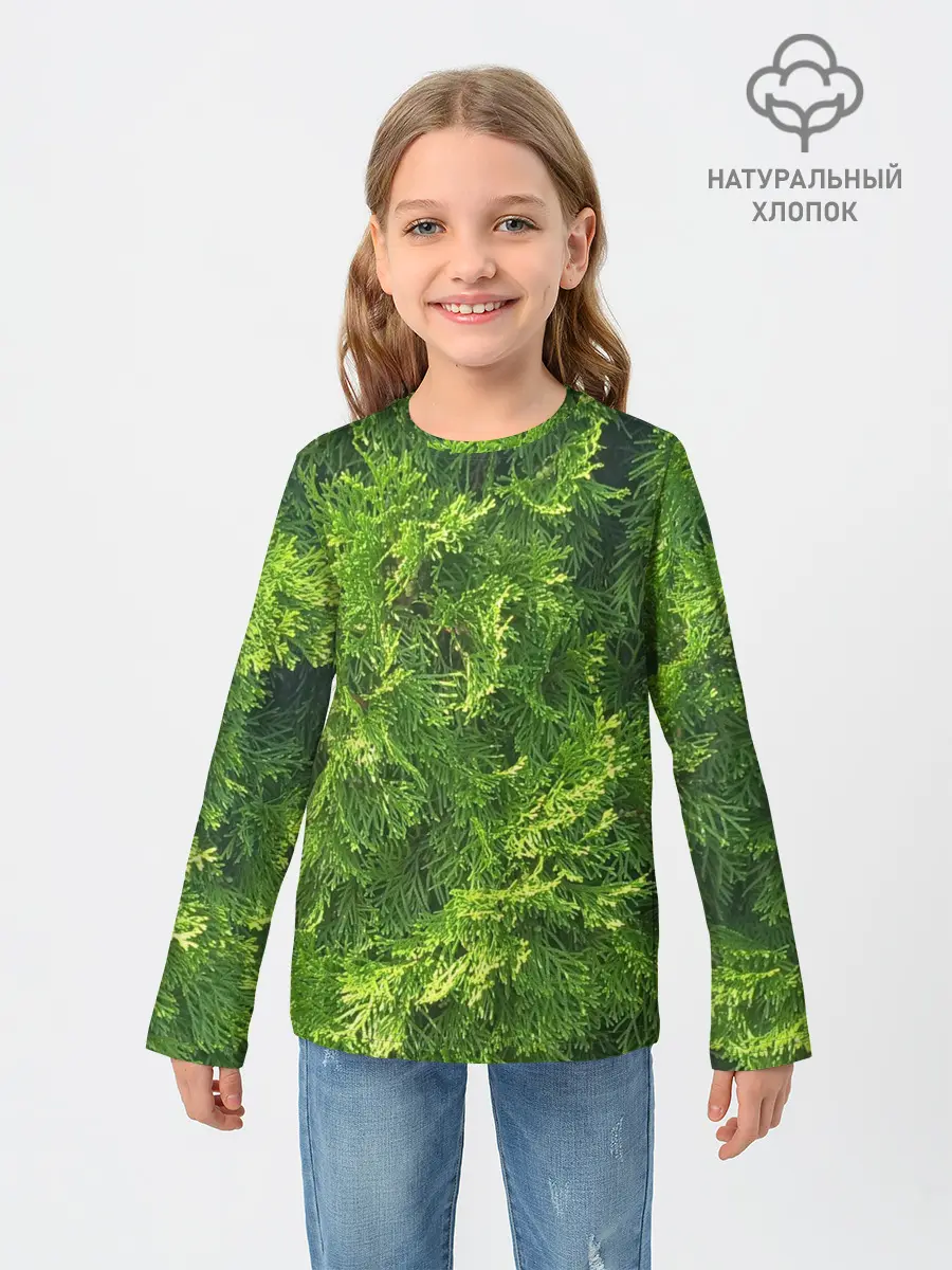 Детский лонгслив / Хвойная масса