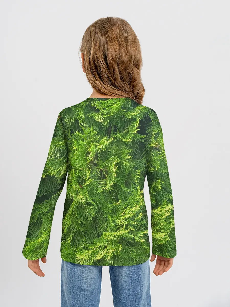 Детский лонгслив / Хвойная масса