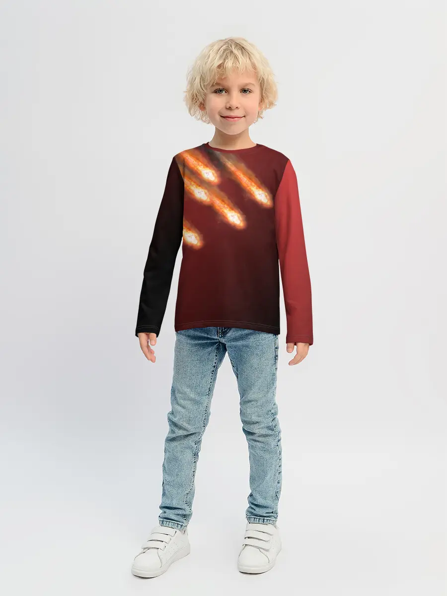 Детский лонгслив / Падение комет