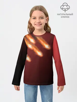 Детский лонгслив / Падение комет