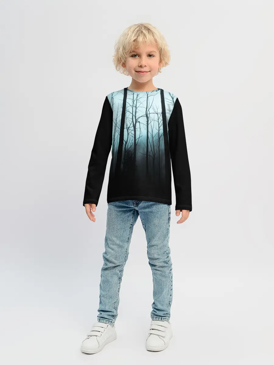 Детский лонгслив / ЖУТКИЙ ЛЕС