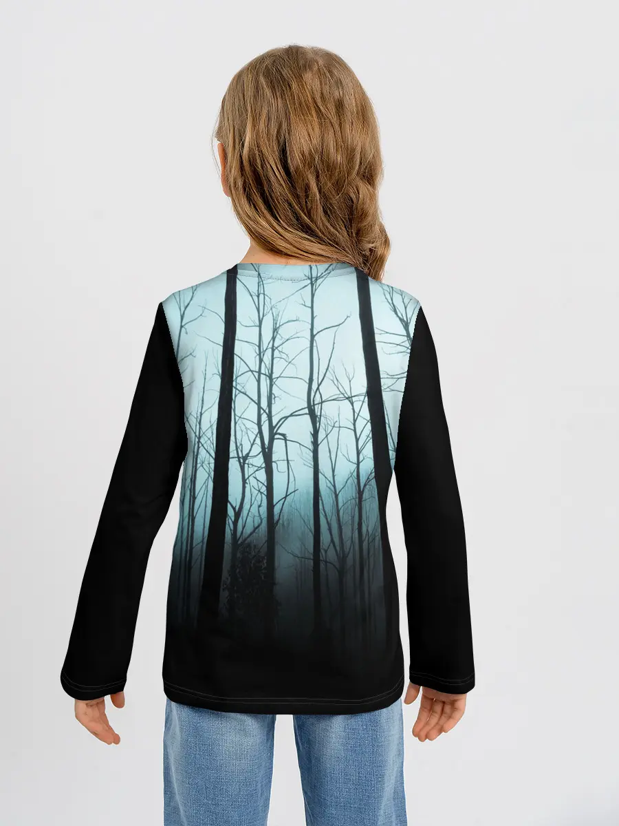 Детский лонгслив / ЖУТКИЙ ЛЕС