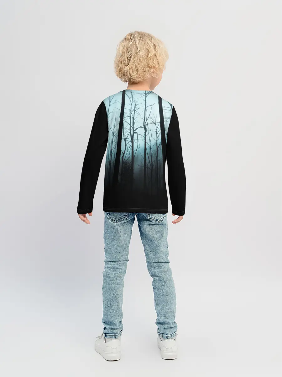 Детский лонгслив / ЖУТКИЙ ЛЕС