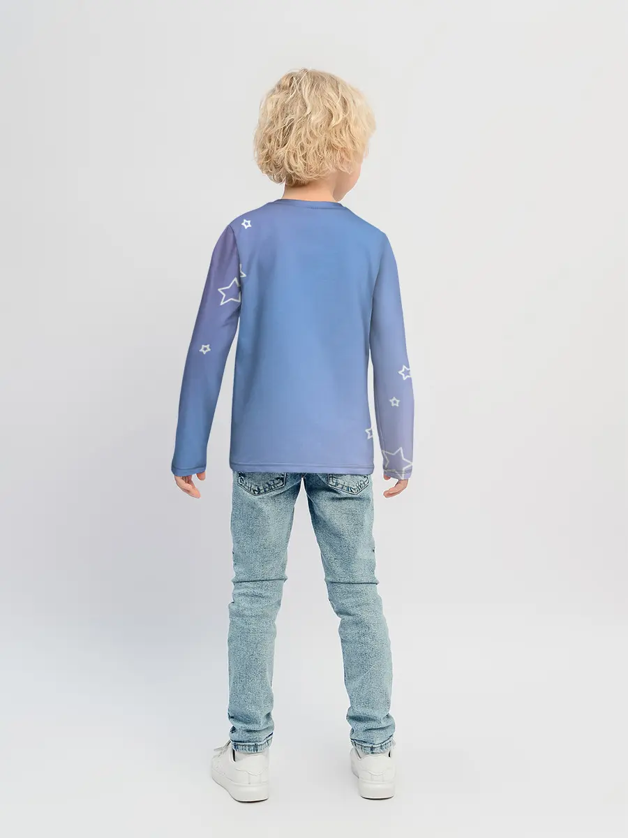 Детский лонгслив / Знак Близнецы