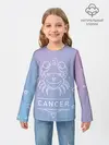 Детский лонгслив / Знак Рак