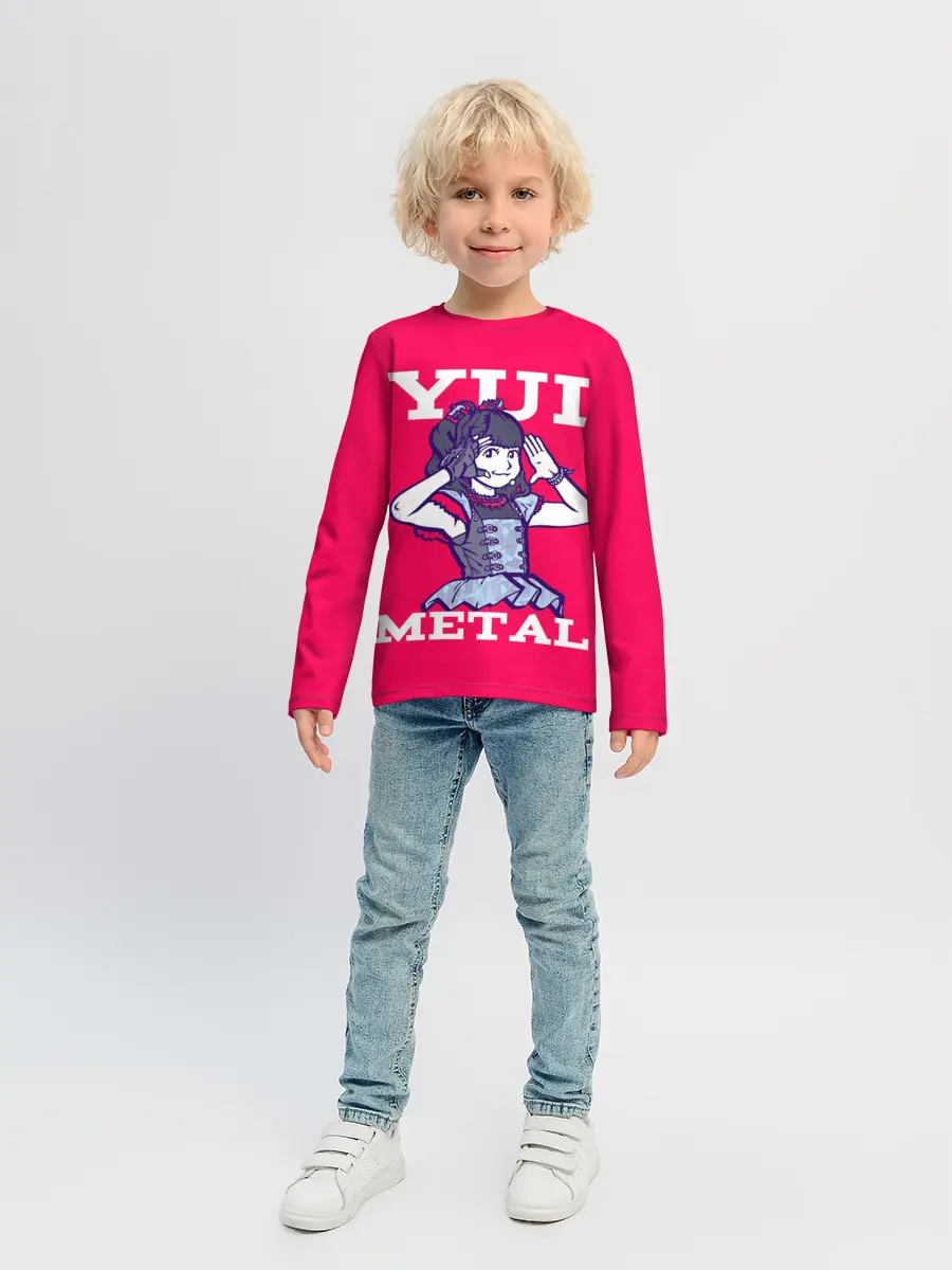 Детский лонгслив / Юи Метал
