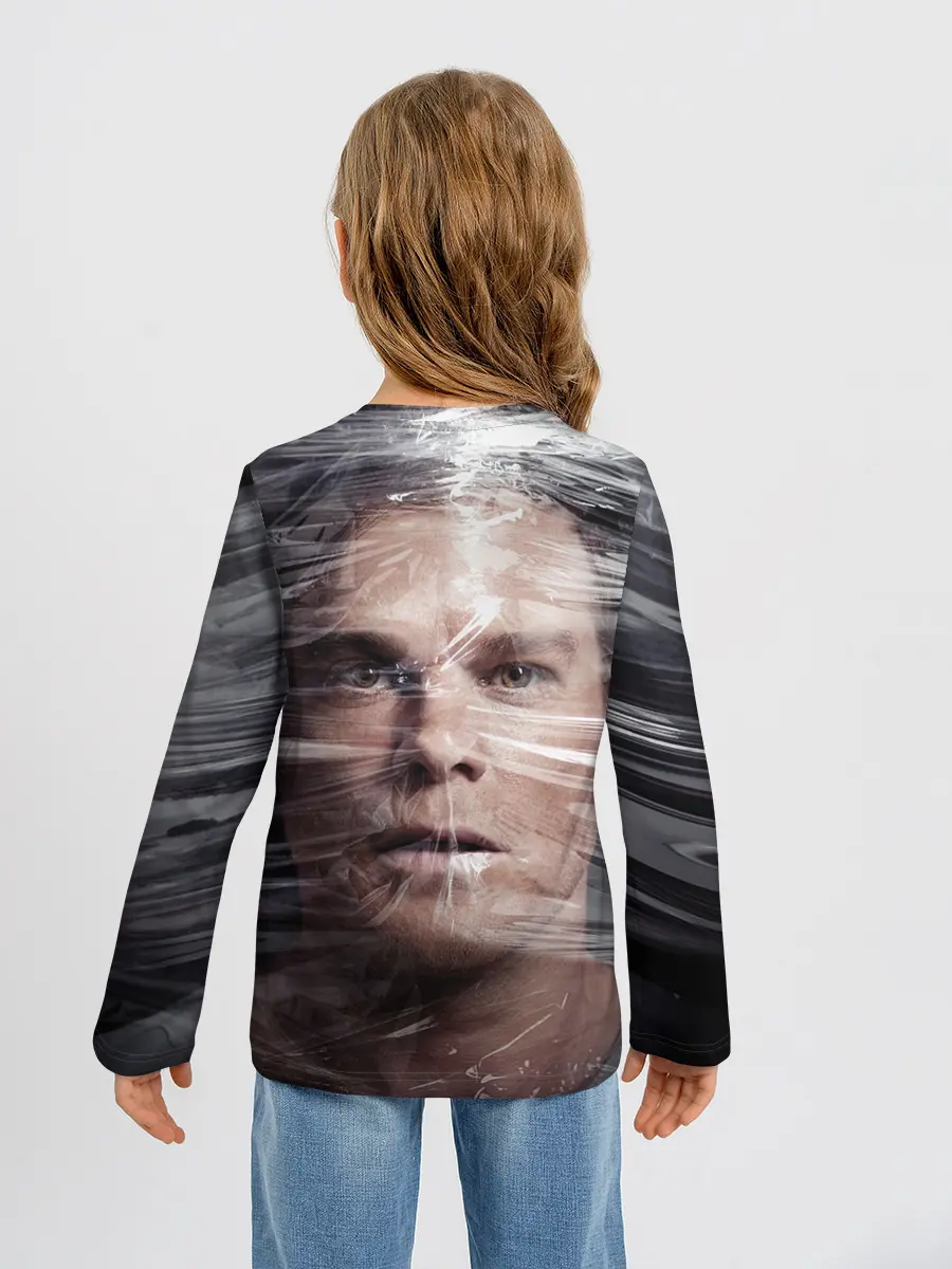 Детский лонгслив / Декстер Морган в пленке