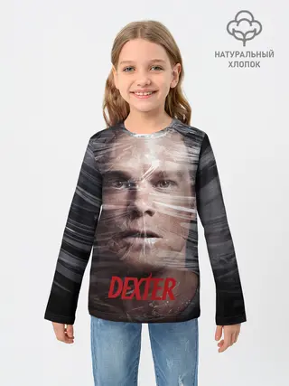 Детский лонгслив / Декстер Морган в пленке