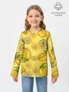 Детский лонгслив / Лимончик