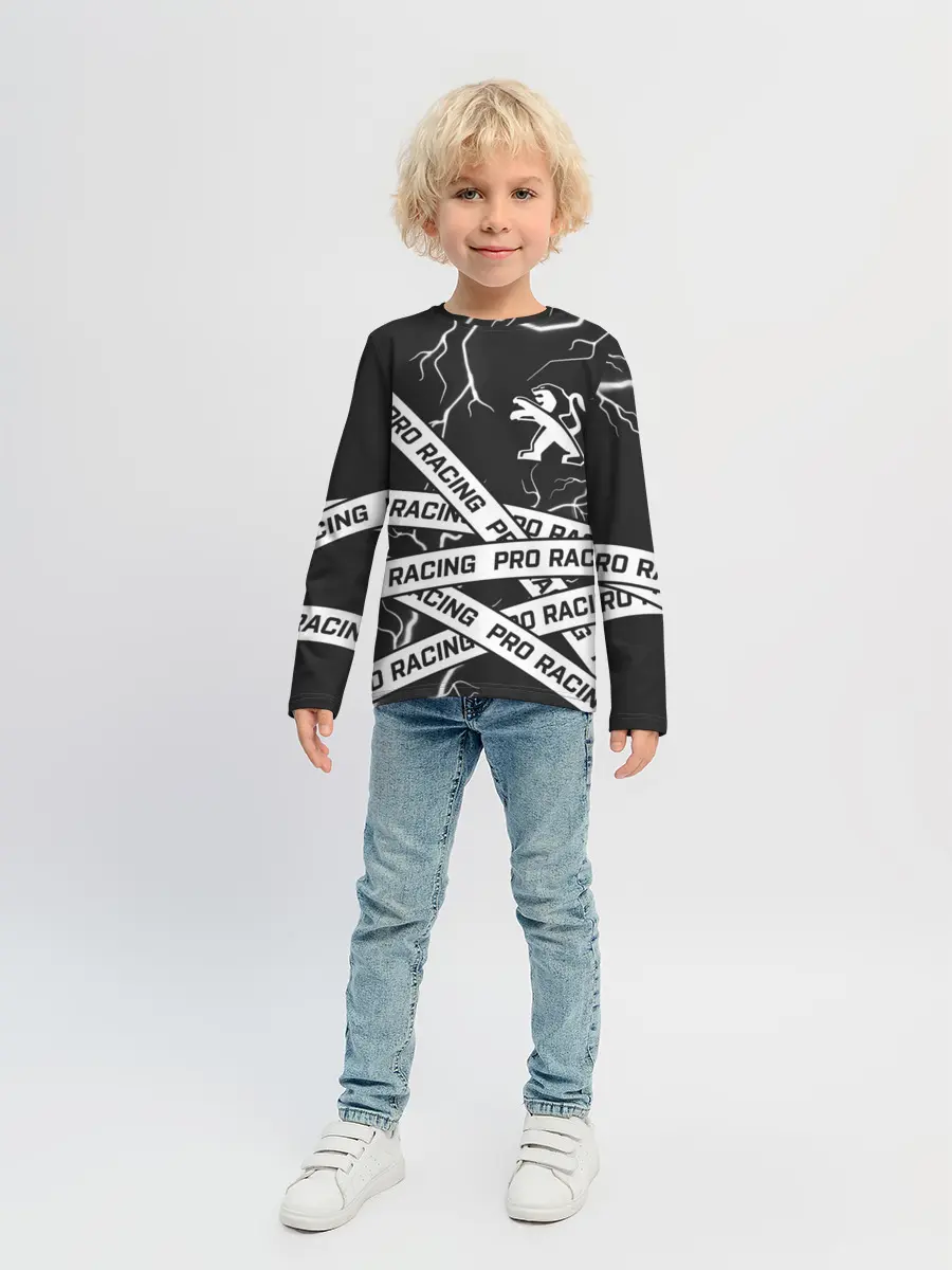 Детский лонгслив / Peugeot - Racing