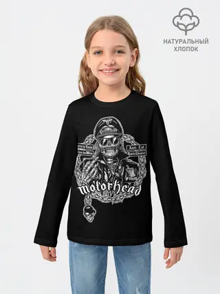 Детский лонгслив / Скелет Лемми