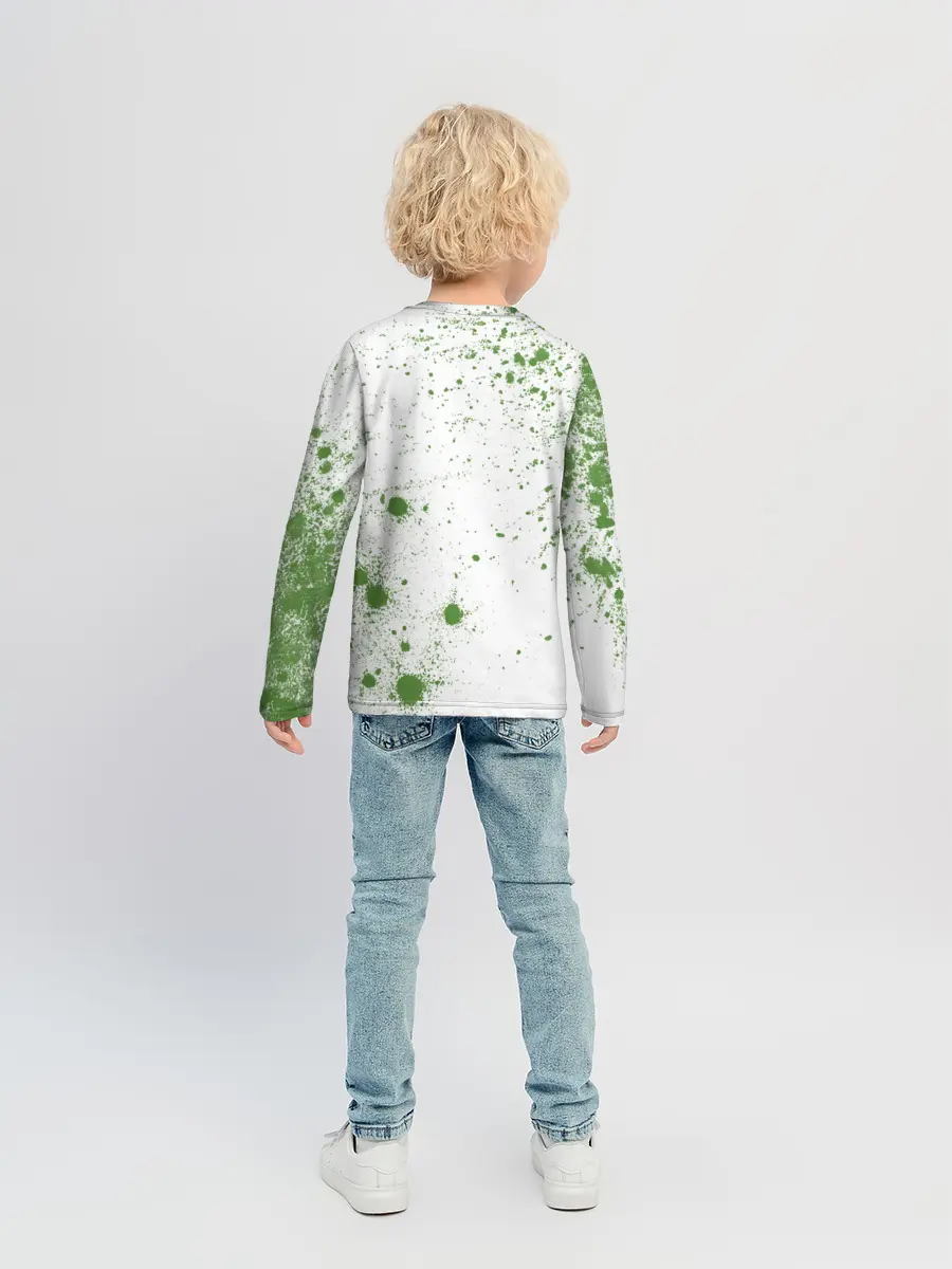 Детский лонгслив / New World - Синдикат - Краска