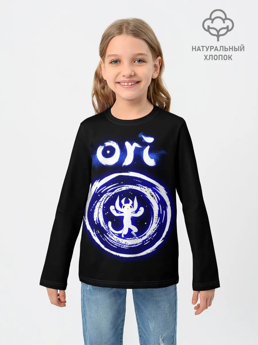 Детский лонгслив / Ori, дух-хранитель леса