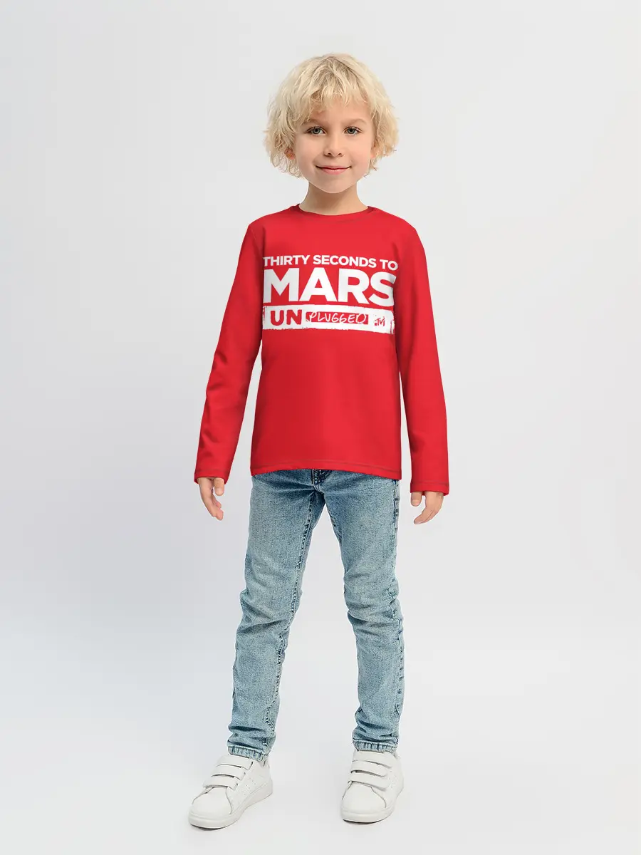Детский лонгслив / Thirty Seconds to Mars UN PLUGGED
