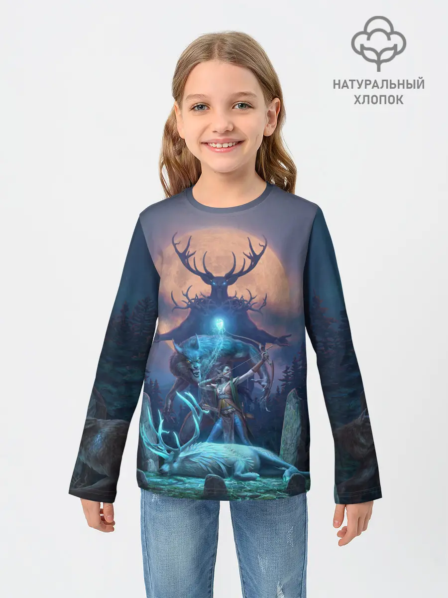 Детский лонгслив / The Elder Scrolls