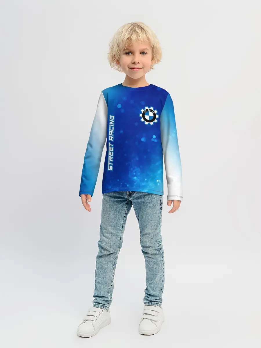 Детский лонгслив / БМВ - Racing