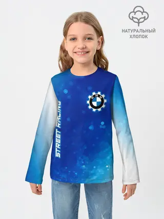 Детский лонгслив / БМВ - Racing