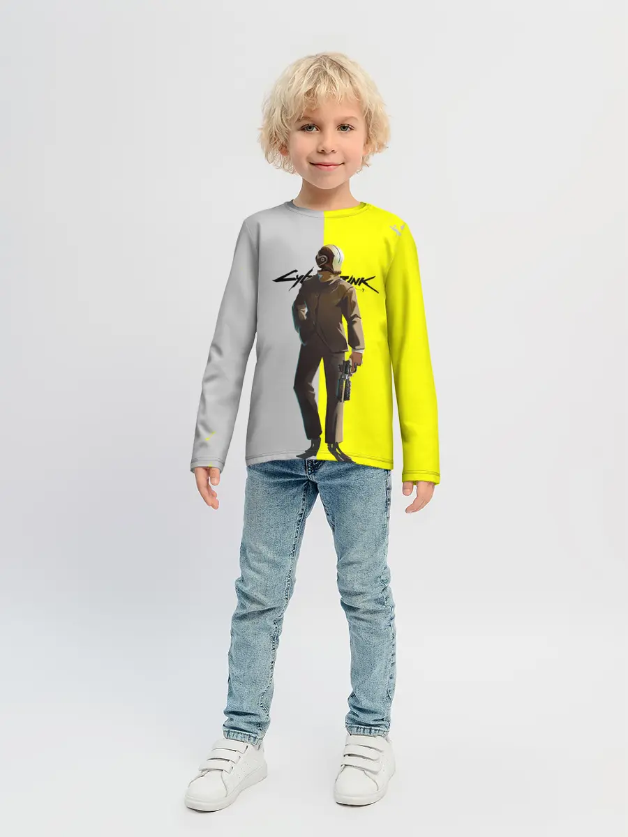 Детский лонгслив / CYBERPUNK 2077 | КИБЕРПАНК