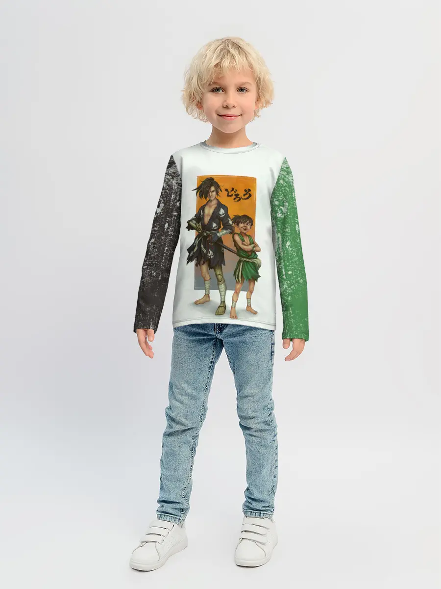 Детский лонгслив / Хяккимару и Такебо | Дороро