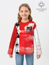 Детский лонгслив / 30 Seconds to Mars красное небо