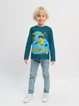 Детский лонгслив / Wonder Egg Priority