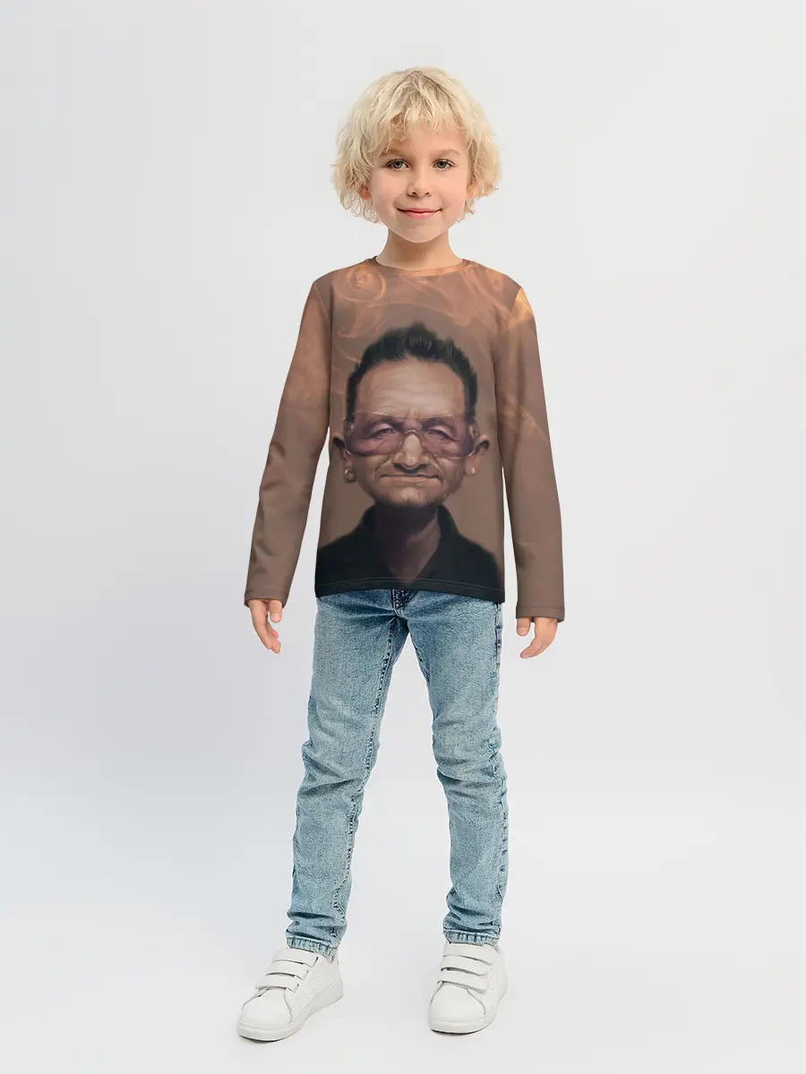 Детский лонгслив / БОНО | U2 | Ю ТУ